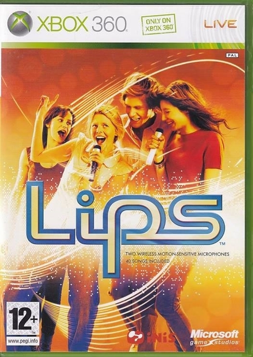 Lips - XBOX Live - XBOX 360 (B Grade) (Genbrug)